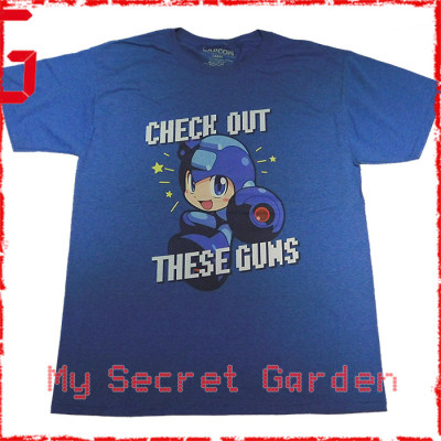 Mega Man ( Rockman ロックマン) - Check It Out Capcom Official Fitted Jersey  T Shirt ( Men L ) ***READY TO SHIP from Hong Kong*** Mega Man ( Rockman ロックマン) - Check It Out Capcom Official Fitted Jersey  T Shirt ( Men L ) ***READY TO SHIP from Hong Kong***